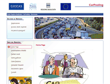 Tablet Screenshot of carpooling.basilicatanet.it